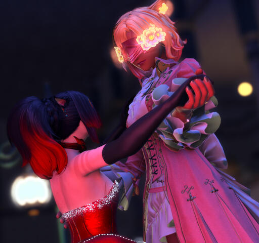 Lady Midnight and Rosalina Gold